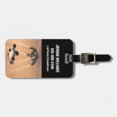 Sky Crane-Manöver während des Abstiegs der Mars Gepäckanhänger (Vorderseite horizontal)