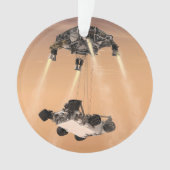 Sky Crane-Manöver während des Abstiegs der Mars Ornament (Vorderseite)