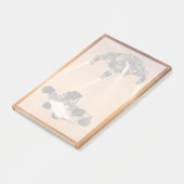 Sky Crane-Manöver während des Abstiegs der Mars Post-it Klebezettel (angewinkelt)