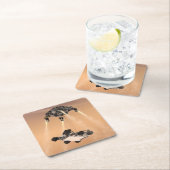 Sky Crane-Manöver während des Abstiegs der Mars Rechteckiger Pappuntersetzer (Vor Ort)