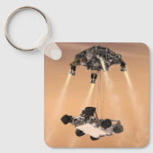 Sky Crane-Manöver während des Abstiegs der Mars Schlüsselanhänger (Vorderseite)