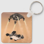 Sky Crane-Manöver während des Abstiegs der Mars Schlüsselanhänger (Rückseite)