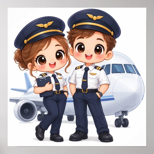 Sky Crew Duo Poster (Vorne)