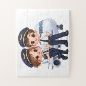 Sky Crew Duo Puzzle (Vertikal)