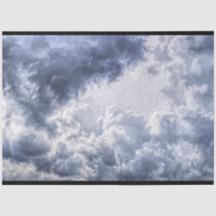 Sky Cumulus Clouds Dekoupage Tissue Paper Seidenpapier