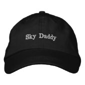Sky Daddy Hat Bestickte Baseballkappe (Vorderseite)