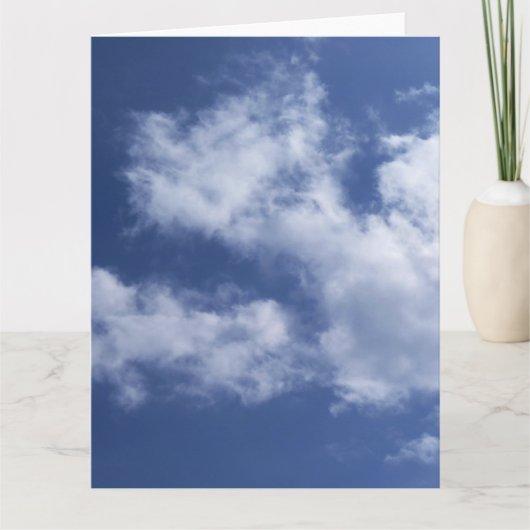 Sky Dankeskarte (Vorderseite)