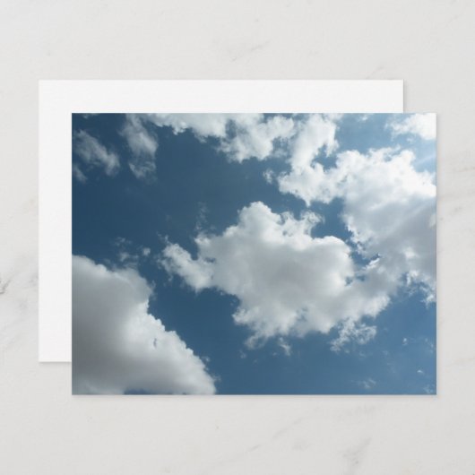 Sky Dankeskarte (Vorne/Hinten)