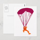 SKY DIVE EXPLOREN POSTKARTE (Vorne/Hinten)
