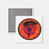 SKY DIVE LEVELS MAGNET (Vorderseite/Rückseite)