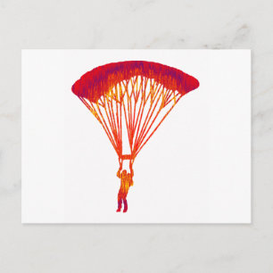 SKY DIVE TRUTH POSTKARTE