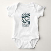 Sky Diving Baby Strampler (Vorderseite)
