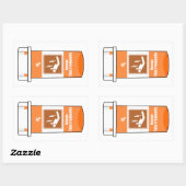 Sky Diving Is My Drug Rechteckiger Aufkleber (Blatt)