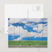 Sky Door Postkarte (Vorne/Hinten)