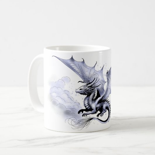 Sky Dragon Kaffeetasse (Vorderseite Links)