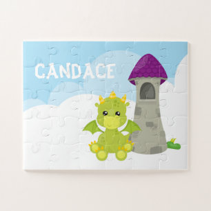 Sky Dragon Kid ist Personalisiert Puzzle