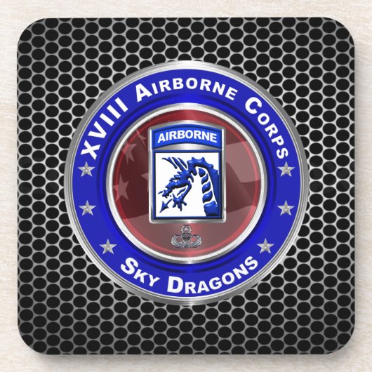 Sky Dragons des Im Flugzeug Corps Getränkeuntersetzer (Vorderseite)