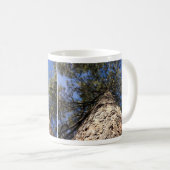 Sky durch Pine Boughs betrachten Kaffeetasse (VorderseiteRechts)