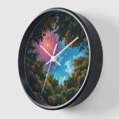 Sky Fall Wall Clock Uhr (Winkel)