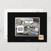 Sky fällt postkarte (Vorne/Hinten)