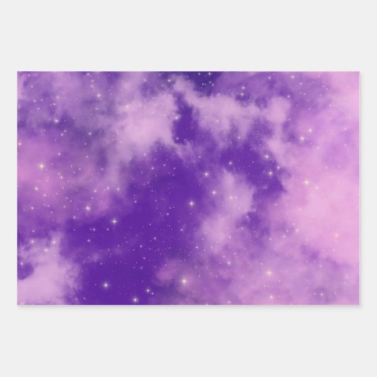 Sky Fan Geschenk, Himmelsforschung, Raumgestaltung Geschenkpapier Set (Vorderseite)