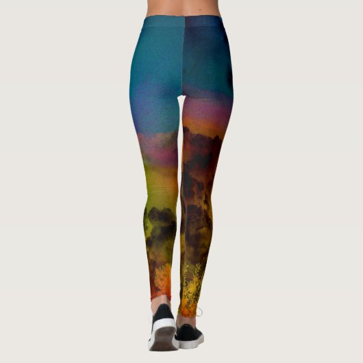 Sky Fantasy Leggings (Rückseite)