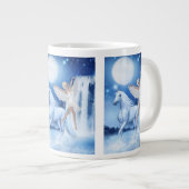 Sky Fee Asparas und Unicorn Jumbo-Tasse (Vorderseite Rechts)