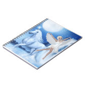 Sky Fee Asparas und Unicorn Notizblock (Linke Seite)