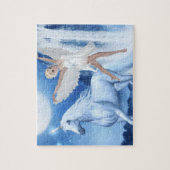 Sky Fee Asparas und Unicorn Puzzle (Vertikal)