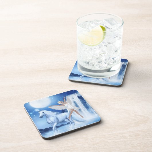 Sky Fee Asparas und Unicorn Untersetzer (Rechte Seite)