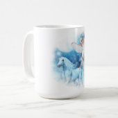 Sky Fee Asparas und Unicorn Vignette Kaffeetasse (Vorderseite Links)