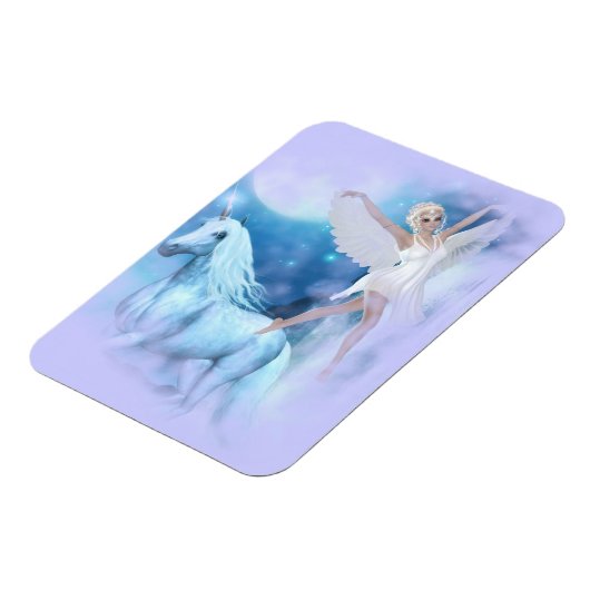 Sky Fee Asparas und Unicorn Vignette Magnet (Linke Seite)