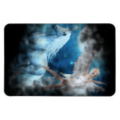 Sky Fee Asparas und Unicorn Vignette Magnet (Horizontal)