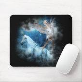 Sky Fee Asparas und Unicorn Vignette Mousepad (Mit Mouse)