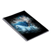 Sky Fee Asparas und Unicorn Vignette Notizblock (Rechte Seite)