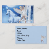 Sky Fee Asparas und Unicorn Visitenkarte (Vorne/Hinten)