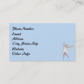 Sky Fee Asparas und Unicorn Visitenkarte (Rückseite)