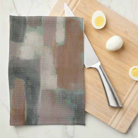 Sky Field II Geschirrtuch (Viertel Falte)