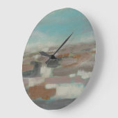 Sky Field II Große Wanduhr (Winkel)