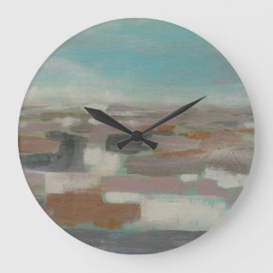 Sky Field II Große Wanduhr