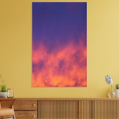 Sky Fire Leinwanddruck (Insitu (Wohnzimmer))