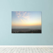 Sky Foto, Stretched Canvas Print Leinwanddruck (Insitu (Holzboden))
