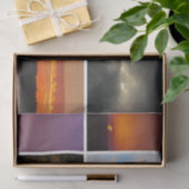 Sky Fotos Sunset Sky Wolken Vollmond Lila Seidenpapier (Geschenk)