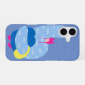 Sky & Girl iPhone 16 Hülle (Rückseite (Horizontal))