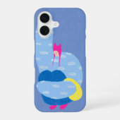Sky & Girl iPhone 16 Hülle (Rückseite)