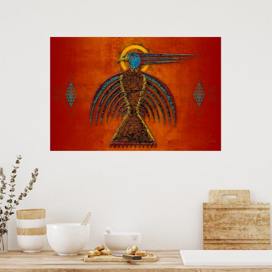 Sky Hawk Poster (Küche)