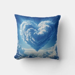 Sky Heart Cloud Kissen