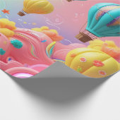 Sky High Balloon Geschenkpapier (Ecke)