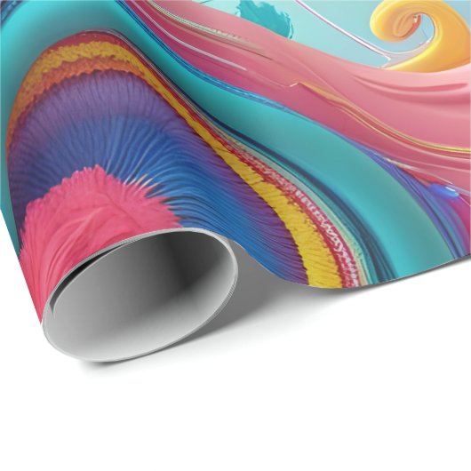 Sky High Balloon Geschenkpapier (Rolleneckpunkt)