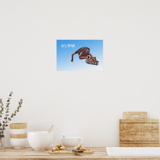 SKY HIGH POSTER (Küche)